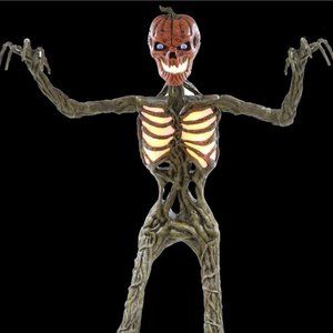 COPY - 12ft Inferno Pumpkin Skeleton with LCD
